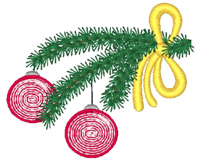 Christmas Flowers DD  [4x4] # 10680
