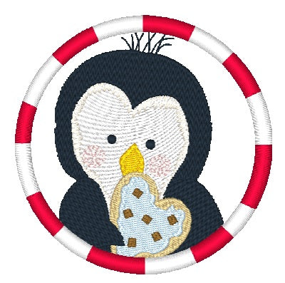 Christmas Joy Penguins  [4x4] # 10424