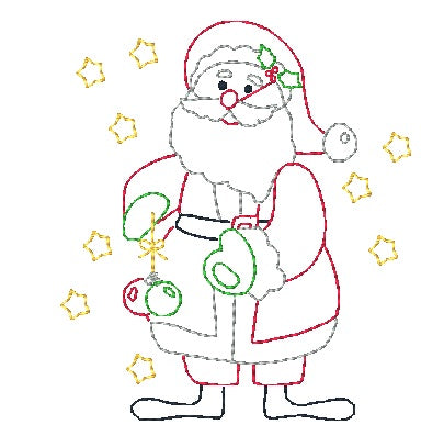 Christmas Line FWW [4x4] #  10853