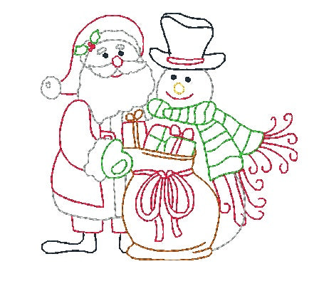 Christmas Line FWW [4x4] #  10853