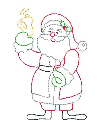Christmas Line FWW [4x4] #  10853