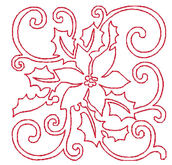 Christmas Lineart Blocks  [4x4] # 10684