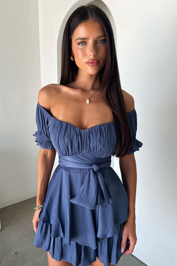 Ciera Playsuit - Navy