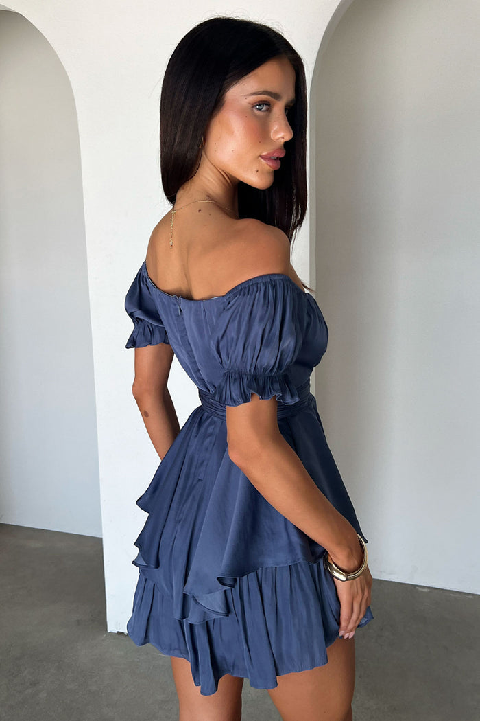 Ciera Playsuit - Navy