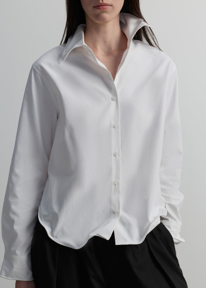 CLASSIC COLLAR RELAXED-FIT SHIRT