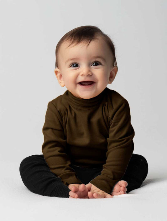 Classic Fit High Neck Top – Boys - Hinz Clothing