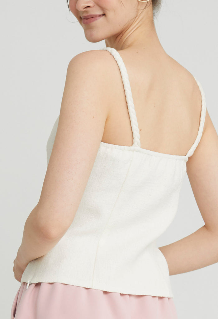 Clover Braided Strap Top