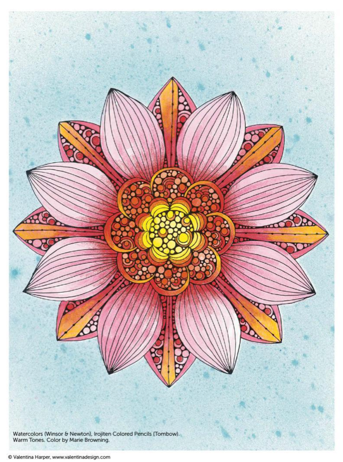 Coloring Book - Creative Coloring Mandalas