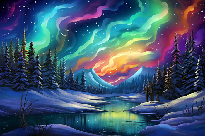 Colors Dancing In The Sky