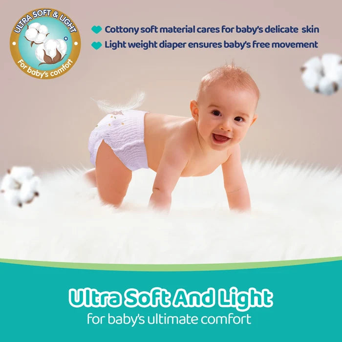 Comfypro Pants Style Baby Diaper Medium 54 Pc