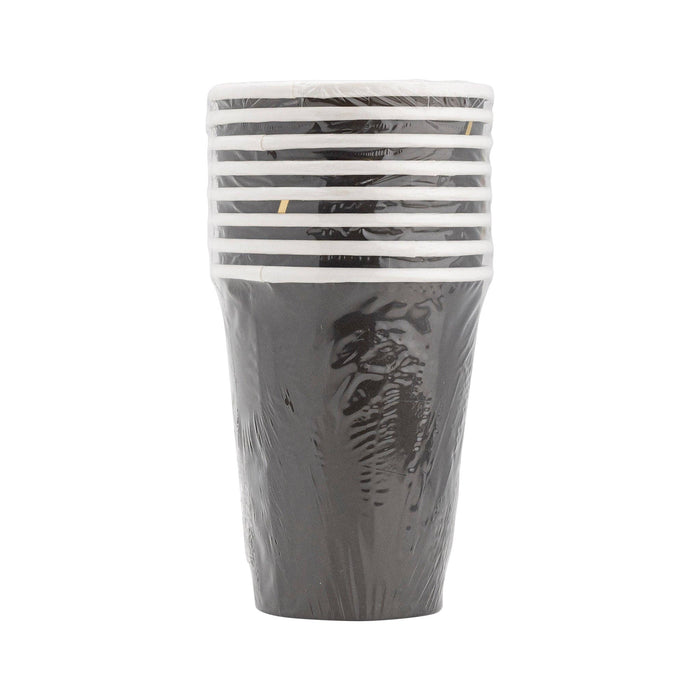 Congrats Grad Black Paper Party Cup