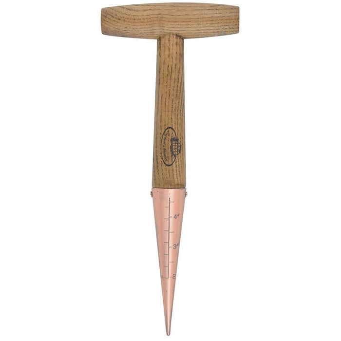 Copper Plated Dibber, Carbon Steel/Wood
