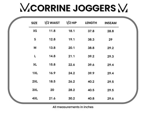 Corrine Joggers - Black by Michelle Mae