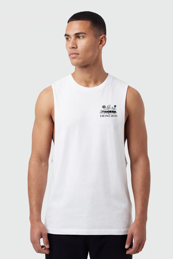 Cream Cartel Aussie Tank Tank Top - Back