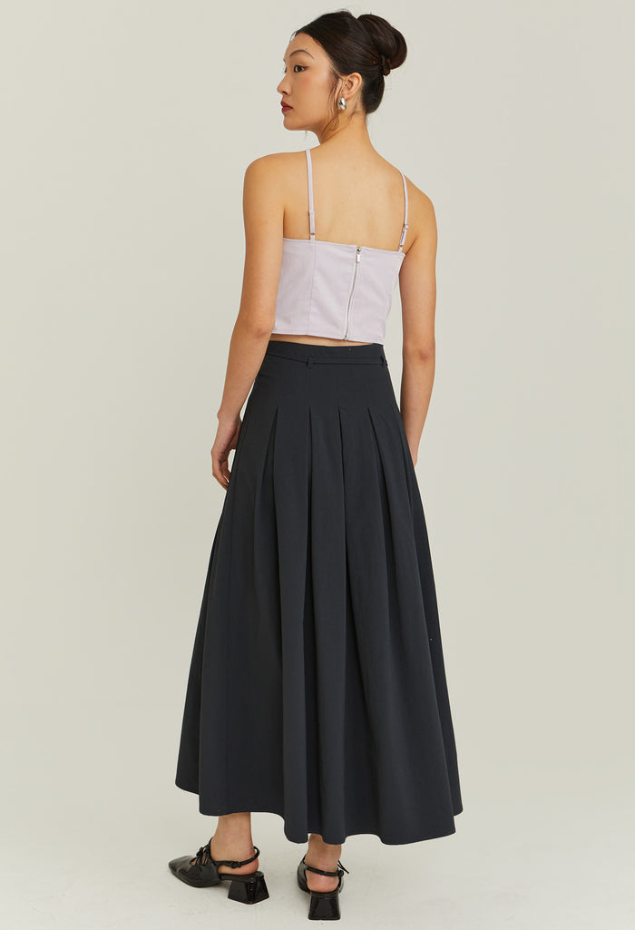 Crescent Halo Sleeveless Top