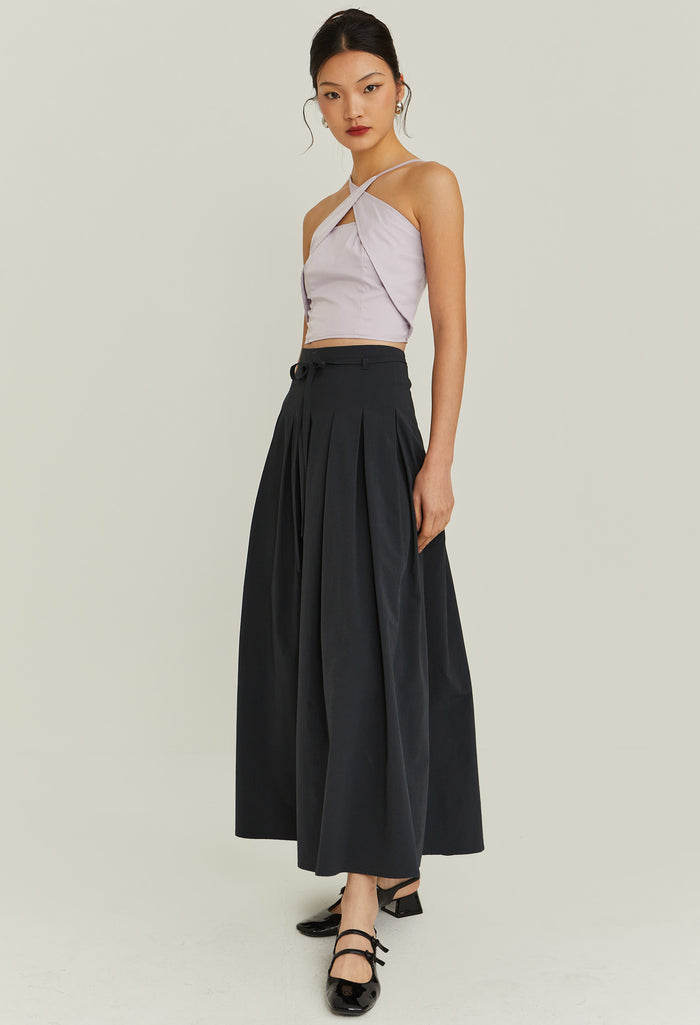 Crescent Halo Sleeveless Top