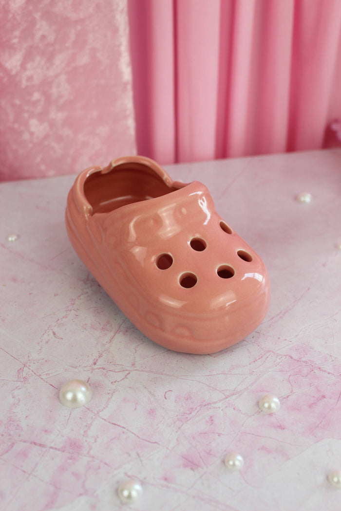 Croc Ash Tray - Pink