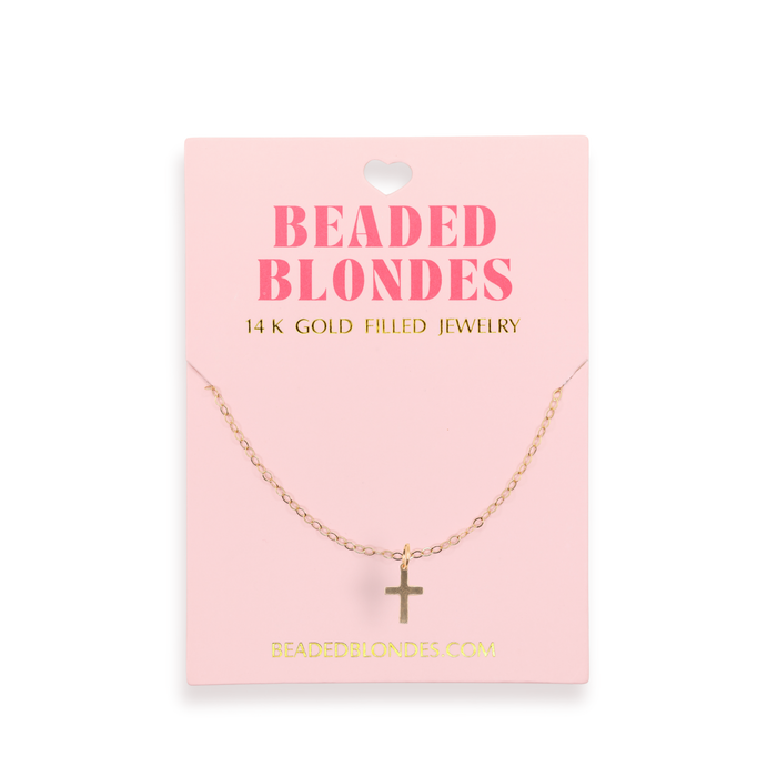 Cross Charm Necklace
