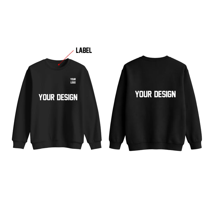 Custom Boys Sweatshirt - Classic Raglan Crewneck - Personalized Top