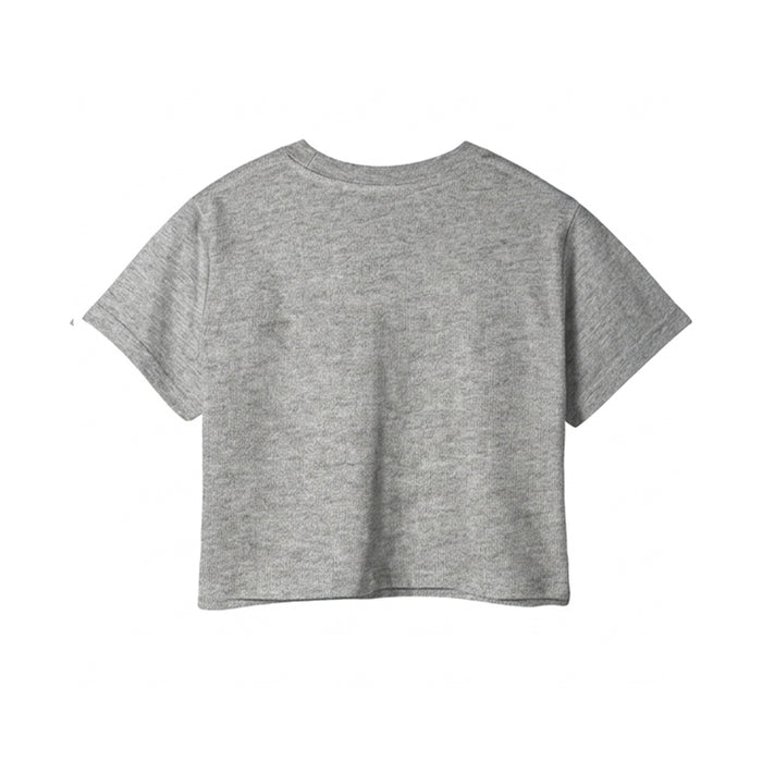 Custom Girls Crop-Top - Solid Color - Personalized Halftee