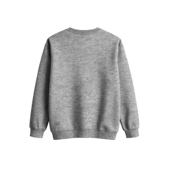 Custom Girls Sweatshirt - Solid Color - Personalized Crewneck