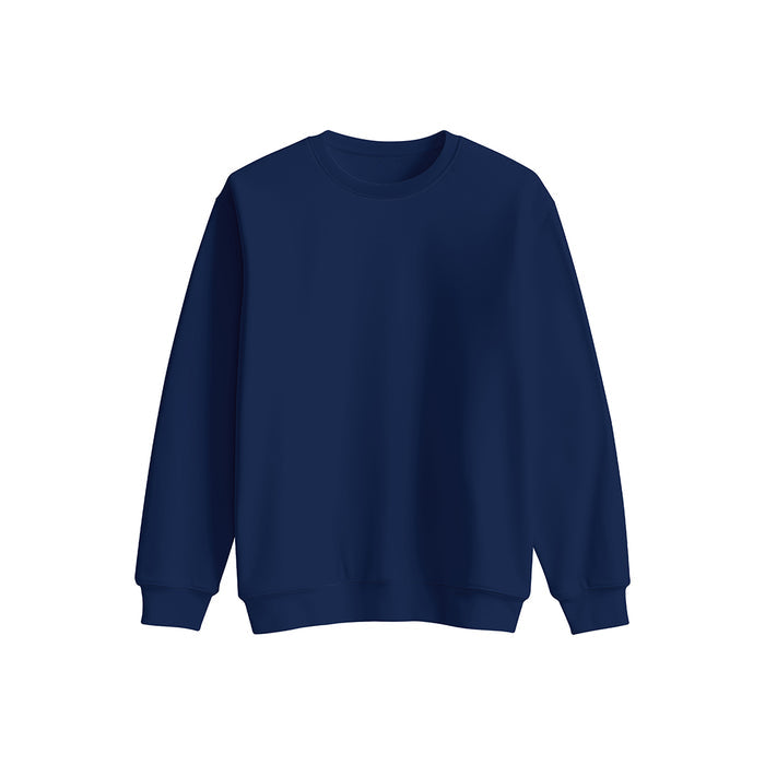 Custom Girls Sweatshirt - Solid Color - Personalized Crewneck