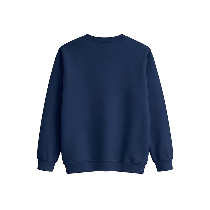 Custom Girls Sweatshirt - Solid Color - Personalized Crewneck