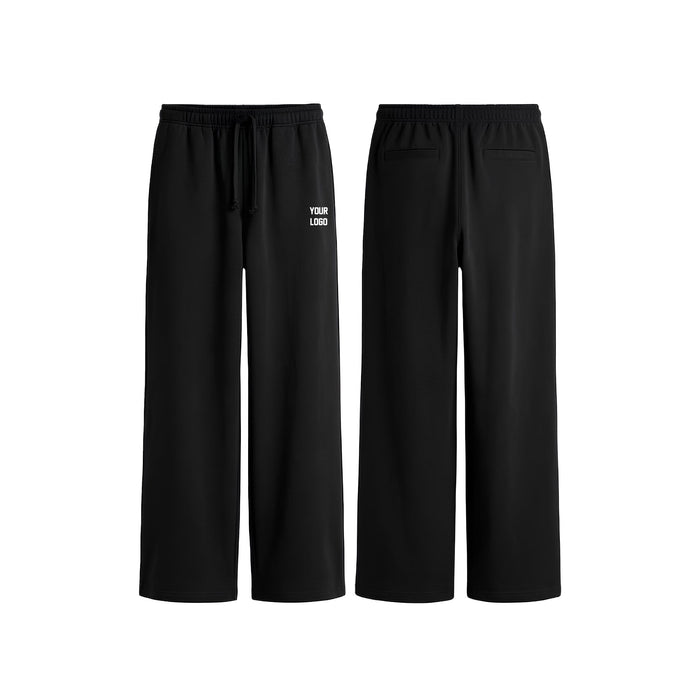 Custom Men Wide Trouser - Solid Color - Personalized Bottoms