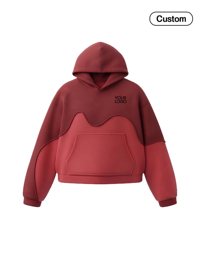 Custom Premium Hoodie - Flow Wave Design - Personalized Top - UNISWIFT USA