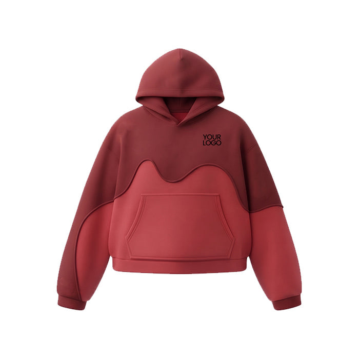 Custom Premium Hoodie - Flow Wave Design - Personalized Top - UNISWIFT USA