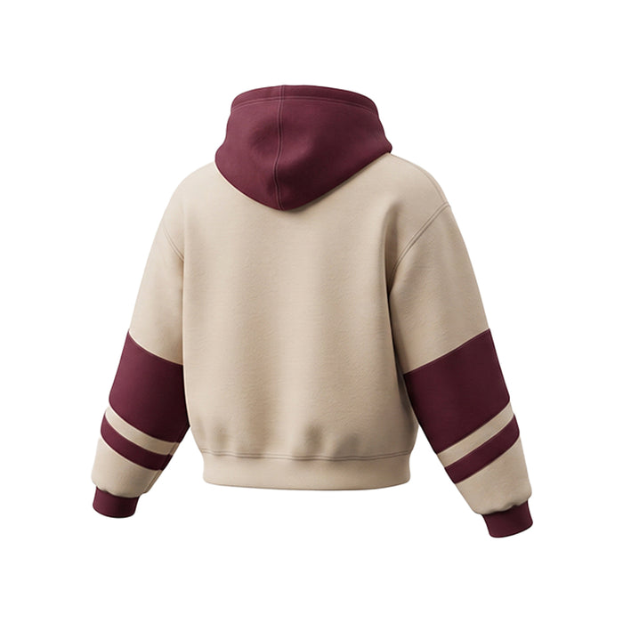 Custom Premium Hoodie - Varsity Color Block - Personalized Sweatshirt - UNISWIFT USA