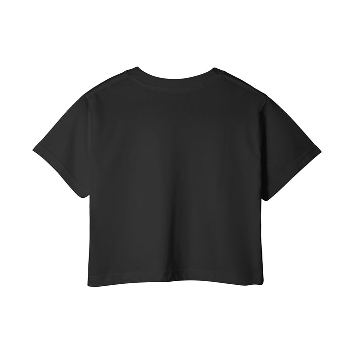 Custom Women Crop-Top - Solid Color - Personalized Halftee