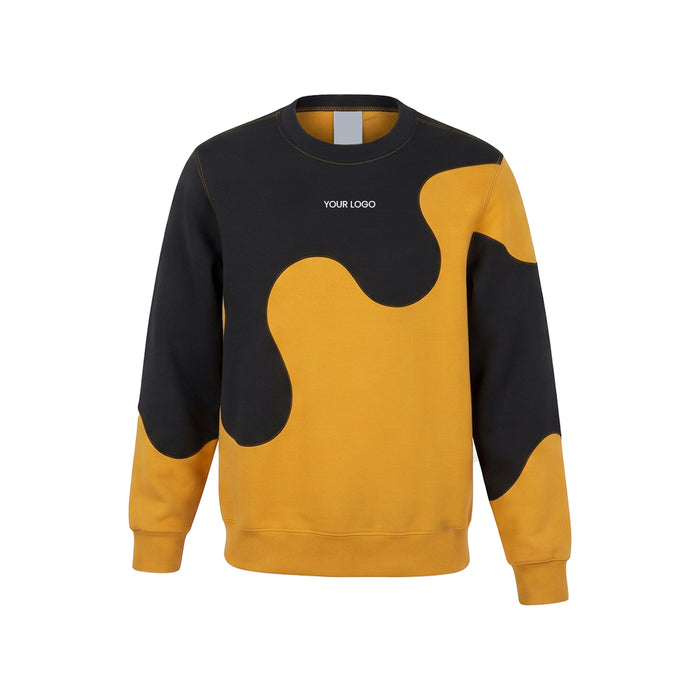 Custom Women Sweatshirt - Bold Flow Pattern - Personalized Crewneck