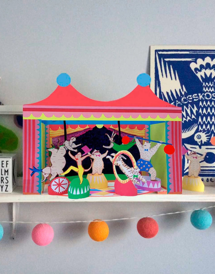Cut and Make Circus by Wini Tapp