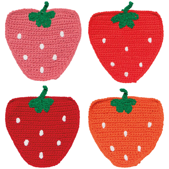 Danica & Now Designs Crochet Coaster Set - Berry Sweet