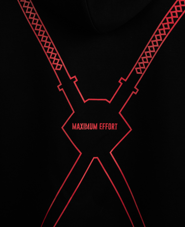 DEADPOOL Maximum Effort Pullover - Black