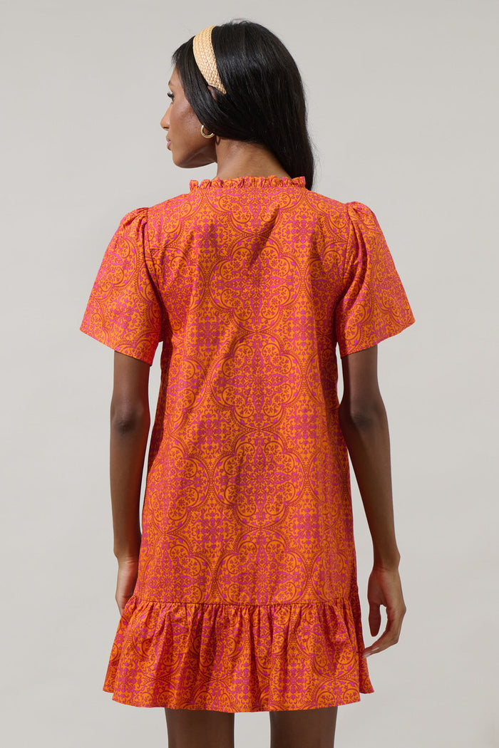 DeBary Floral Celeste Mini Dress