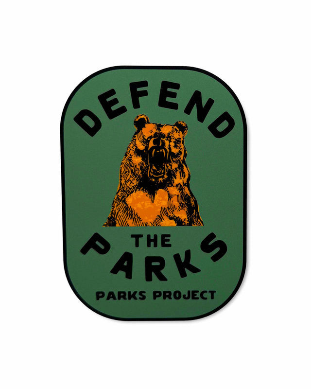 Shop Defend the Parks Sticker Inspired by National Parks
