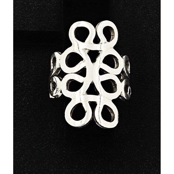 Taxco Jewelry Designer Taxco Sterling Unisex Ring Eagle 3 Stamped Signed 1960s