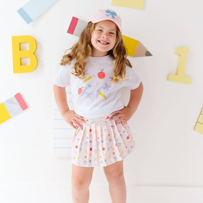 Ditsy Floral Back To School Short Sleeve T-Shirt - SALE