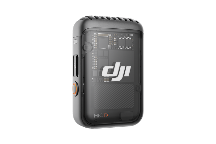 DJI Mic 2 Transmitter/Recorder with Built-In Microphone (Shadow Black) – Image 1 | DroneNerds