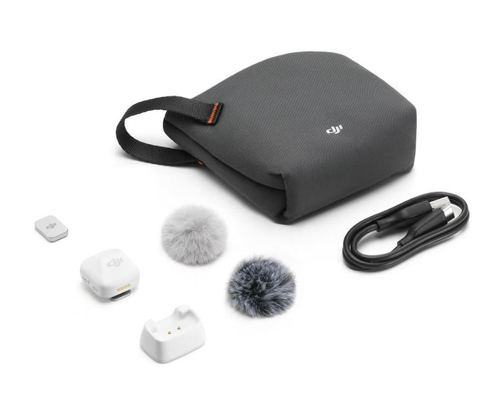 DJI Mic Mini Transmitter (Arctic White) – Image 2 | DroneNerds