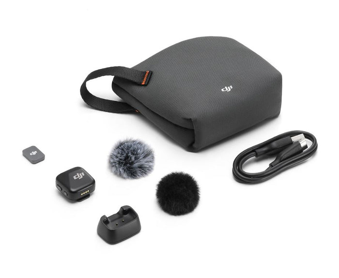 DJI Mic Mini Transmitter (Infinity Black) – Image 2 | DroneNerds