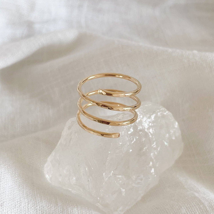 Double Wrapped Ring: 7