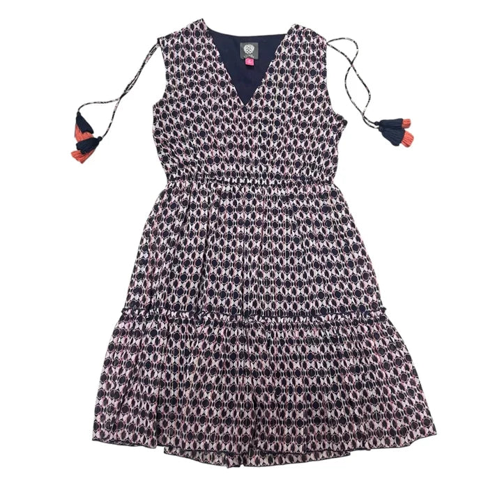 Dress Casual Short By Vince Camuto In Blue & Pink, Size: Xs