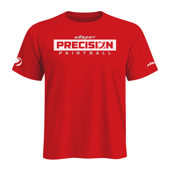 DRY FIT TEE - PRECISION RED