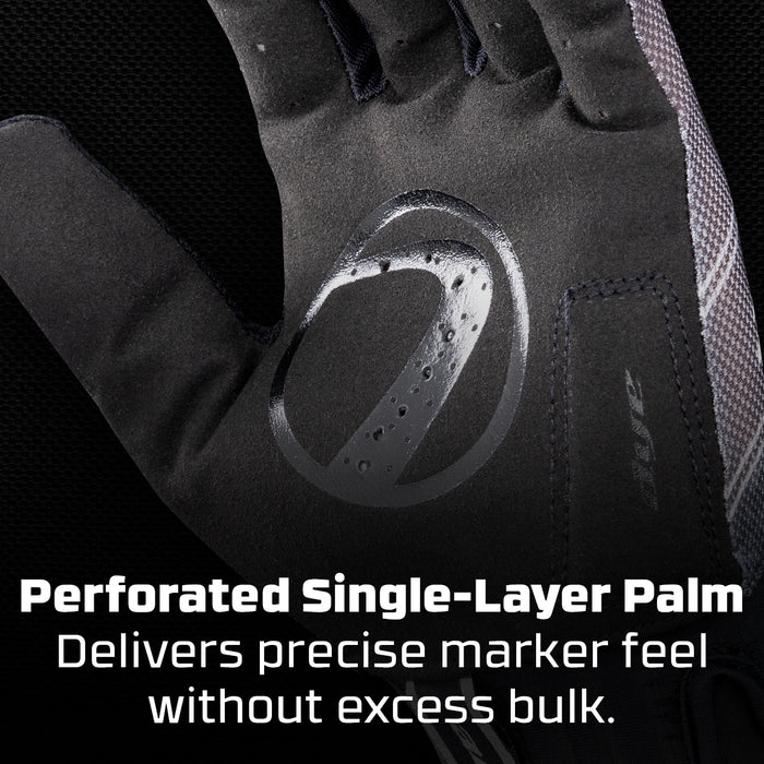 DYE FLX Glove paintball glove – feature callout shot
