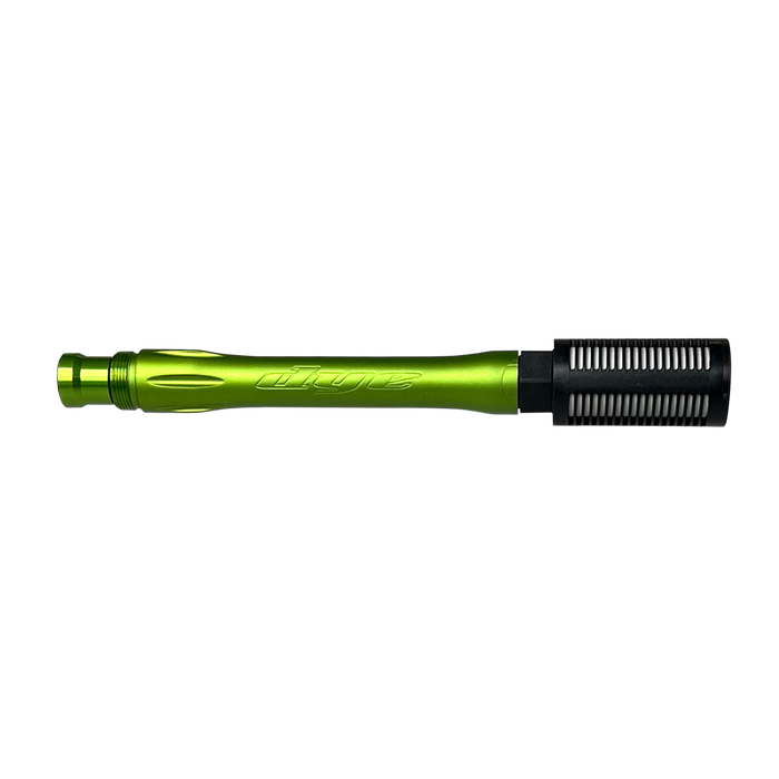DYE UL-S QT Barrel W/ Tech Silencer paintball barrel – close-up of key feature