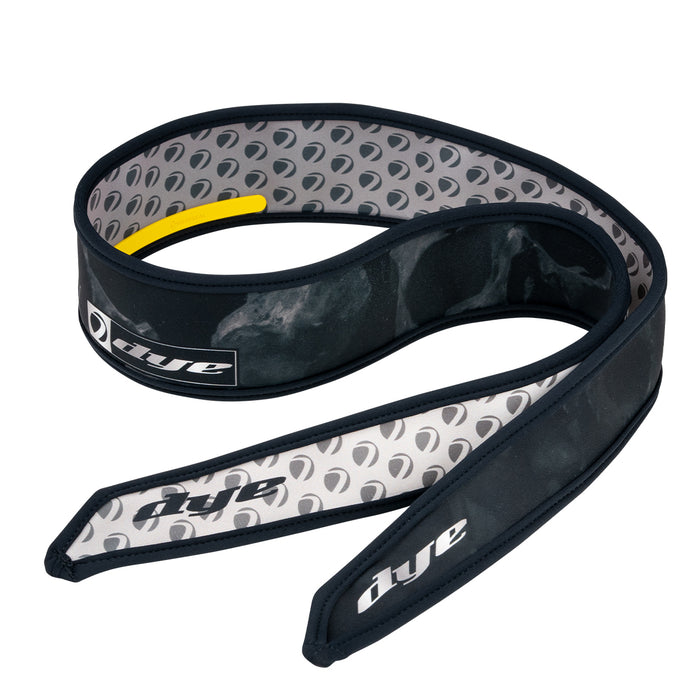 DYE X HALO - HEAD TIE - SKULLS BLACK/SILVER