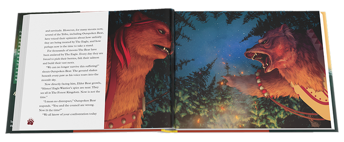 Eagle vs Bear: Adventures of a Child Cub by Emile Millar
